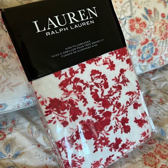 Ralph Lauren King pillowcases (pair in package). - Picture 1 of 4